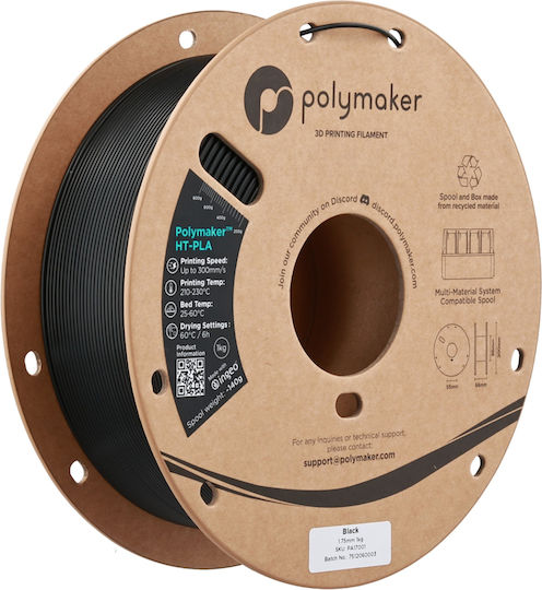 Polymaker Filament Pentru Imprimante 3D PLA 1.75mm 1 Bucată Bobină