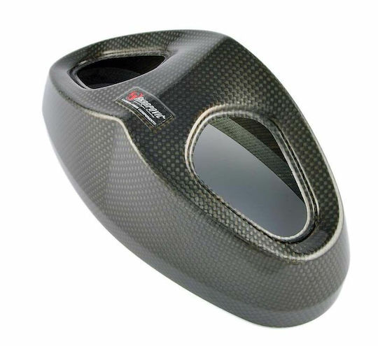 Akrapovic Tελικό Τελείωμα Carbon V-ec38 Μαύρο
