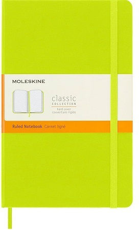 Moleskine Classic Collection Σημειωματάριο Bullet Ριγέ με Σκληρό Εξώφυλλο και Στυλοθήκη Κίτρινο