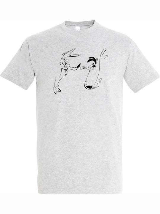 Unisex T-shirt Road Runner Coyote Vintage Carto...