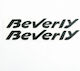 Autocolante Beverly Reliefe Smalto Negru Lucios