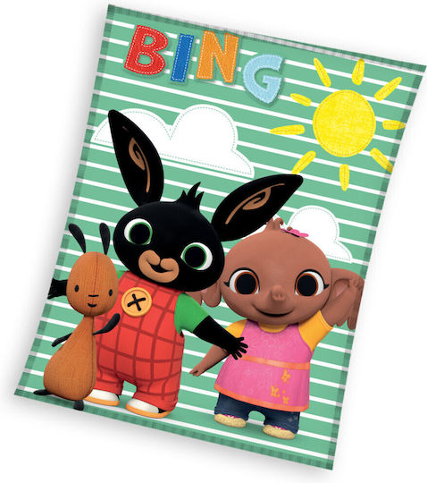 Bing Blanket Fleece Multicolored 140x110cm