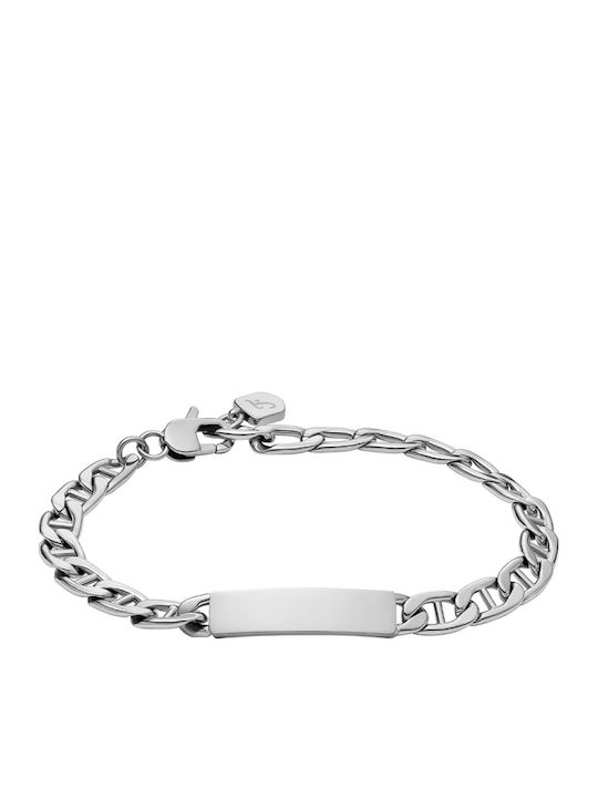 Fossil Herren Armband aus Silber Fossil Herren Armband aus Silber