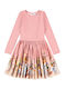 Kinderkleid Langärmelig Rosa