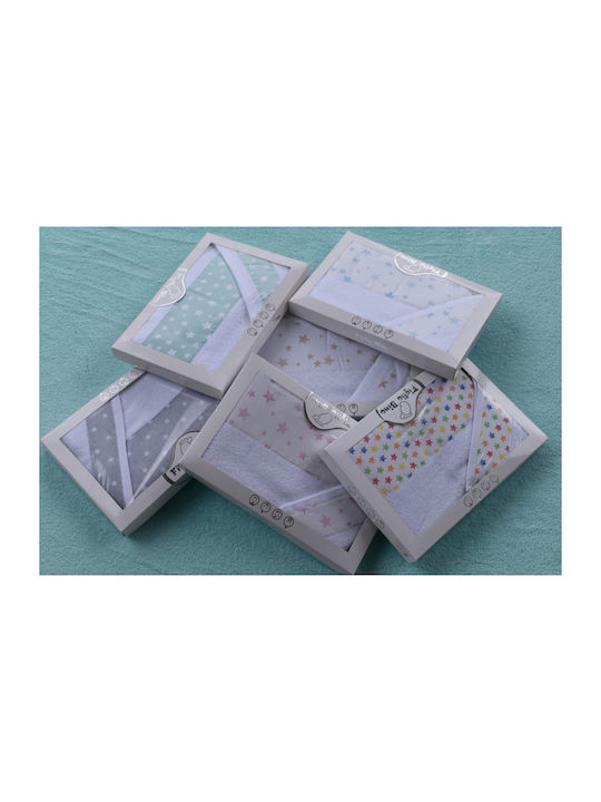 Figlio Bino Set Babyhandtücher 2 Stück Bay Leaf Mint