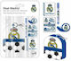 Σετ Χαρτικών Real Madrid C.f 5 Τεμάχια