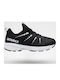 Waterproof Kids Sports Shoes Running with Hoop & Loop Closure Black