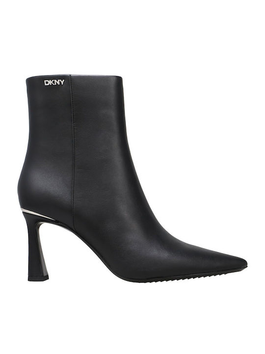 Caryann Leather Women's Ankle Boots Black