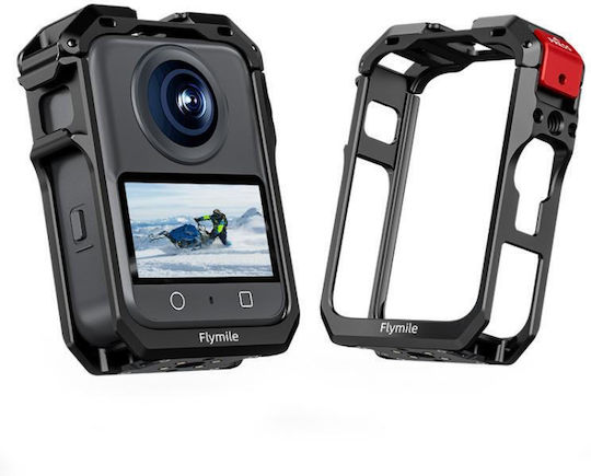 Dji Osmo 360 Flymile Dual Cold Shoe Μεταλλικό Κλουβί Γρήγορης Απελευθέρωσης Φακό C Fly042_1