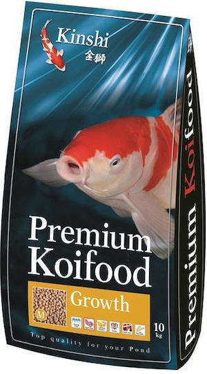 Τροφη Ψαριων Λιμνης Κοι Πελλετ Αναπτυξης Kinshi Premium Koifood Growth M Τροφη Πελλετ Αναπτυξης Ψαριων 10 Kg