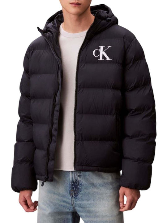 Calvin Klein Jacket Puffer Navy Blue