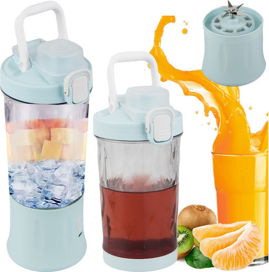 Blender with Plastic Jug 600 ml Blue 07296_N