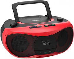 Felix Rotes Radio-CD-Spieler