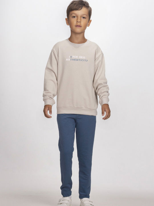 Joyce Kinder Sweatpants Set - Jogginganzug Ecru...