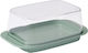 Mepal Farfurie de unt Plastic Verde 1pcs