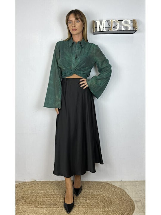 Moutaki Midi Skirt Black