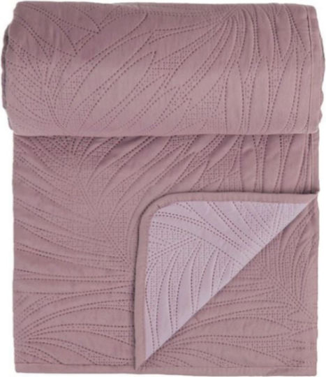 Super Double Pink-Purple Coverlet 220x240cm