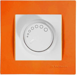 Mutlusan Rita Διακόπτης Dimmer με Πλαίσιο Κλασι...
