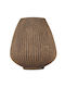 Aberto Design Decorative Vase Brown 18x18x20cm