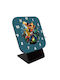 Koupakoupa Ash Ketchum & Pikachu Tabletop Clock with Indicators Wooden Green KP_31377_clock-desk-square