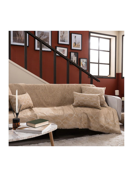 Teoran Garland Ριχτάρι Πολυθρόνας Chenille 180x...