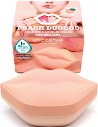 Kocostar Kocostar Peach Duo Duo Scrub De Buze Exfoliant & Ulei De Buze În Cremă Formă Cremă 43gr Kocostar Kocostar Peach Duo Duo Scrub De Buze Exfoliant & Ulei De Buze În Cremă Formă Cremă 43gr