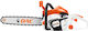 Ruris Αλυσοπρίονο Βενζίνης 2.7hp 5.3kg με Λάμα 40cm και Easy Start