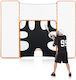 Lacrosse Goal Net Vevor 12x9 Ft 3--1 Rebounder Equipment Target Back Stop