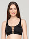 Luna Negru Sutien Sportiv Splendid 5000