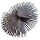 Sit Metallic Chimney Cleaning Brush Round