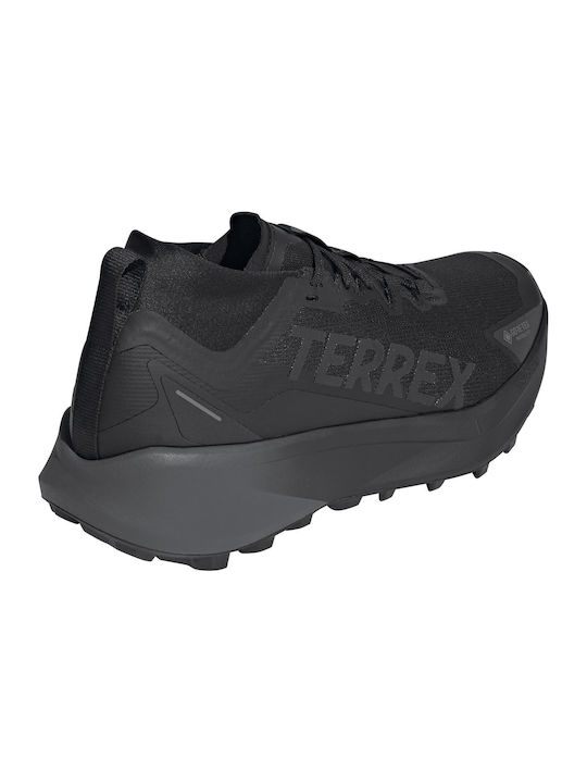 Terrex Agravic Gtx Sport Shoes Trail Running Waterproof with Gore-Tex Membrane Core Black