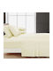 Kotonia Home Cearșaf Single 150x240cm. Vanilla