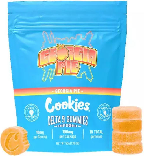 Delta 9 Gummies Georgia Pie – με Γεύση Λεμόνι 10τμχ