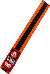 Children's Nakama IBJJF Kihon Orange Black Martial Arts Belt