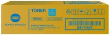 Konica Minolta TNP-92C Original Toner Laser Printer Cyan (MITON-AE1Y450)