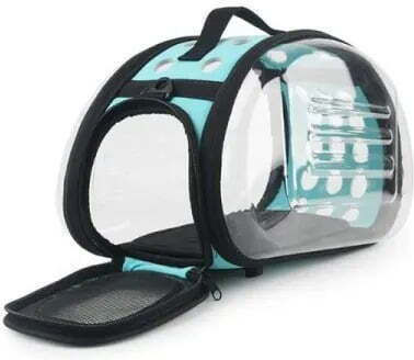 Carrier Dog Carrying Light Blue Handbag for 0.955kg Pets L42xW32xH28cm