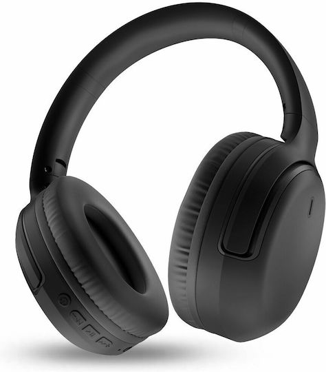 Wireless / Wired Over Ear Headphones with 2 hours of Operation Black