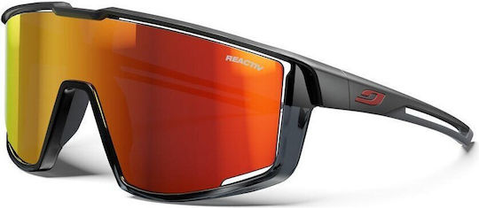 Julbo Cycling Glasses with Black Frame & Mirror Lenses