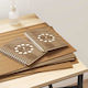 Vidaxl Wooden Craft Decoration Plates 50 Pcs Artisan Oak 30 X 42 X 0.3 Cm