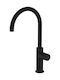 Ottone Meloda Kitchen Faucet Black Counter
