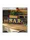 Hiluna Decorative Handmade Black Wooden Sign 40x10cm