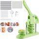 Vevor Button Maker Machine Plastic Pin Maker 58 Mm 100pcs Button Parts Green