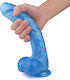Passion Labs Ρεαλιστικό Dildo με Βεντούζα Μπλε