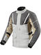 Rev'IT Horizon 3 H2o Men's Motorcycle Jacket 4 Seasons Waterproof Grey / Sand