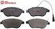 Plăcuțe Frână Față Fiat Bravo 07-14 Doblo 01- Fiorino 09- Multipla 99-10 Stilo Lancia Musa Opel Combo/Abarth 500c 595c 695c 09 Cbp11038-10267