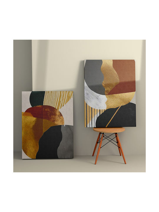 HomeMarkt Series Gobi Twofold Painting on Canvas 50x70cm