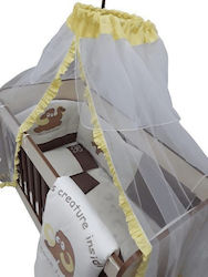 Beboulino Baby Crib Bedding Set Mammouth 2pcs Yellow