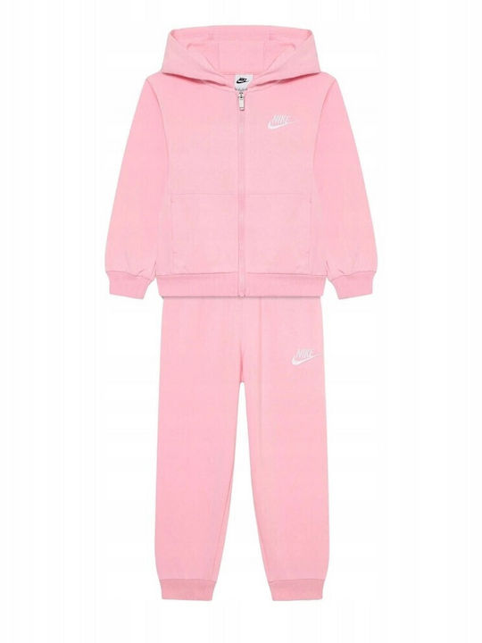 Nike Kinder Sweatpants Set Jogginganzug Pink 2Stück 36M485-A0W