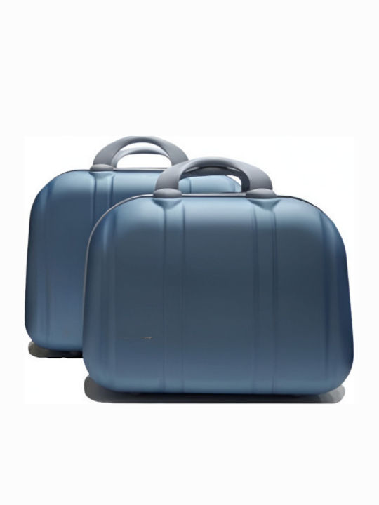 Roza Rz-602 Hard Travel Toiletry Bag Blue 25x35x15cm