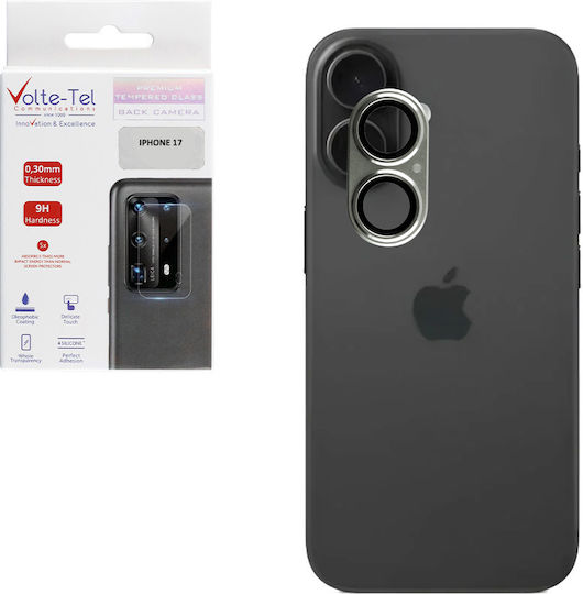 Volte-Tel Glass Cover Kameraschutz Gehärtetes Glas Green für das iPhone 17